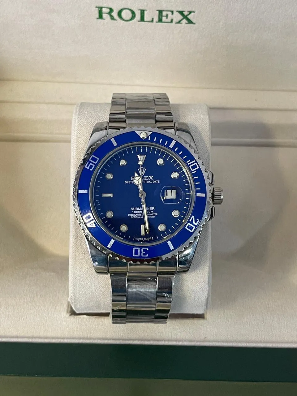 Silver New Mens Casual Rolex Watch