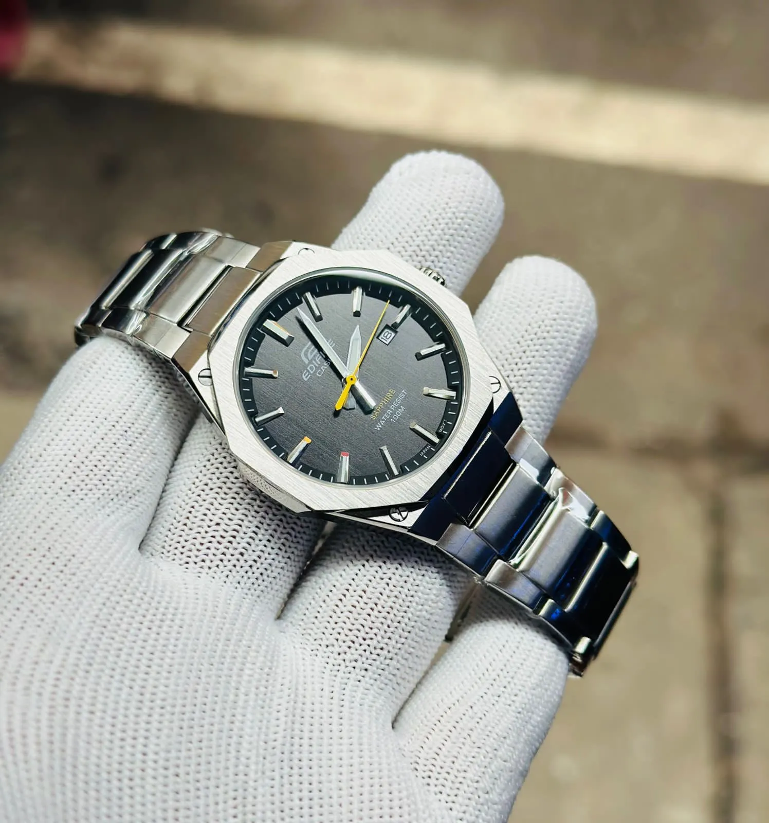 SILVER New Mens Casual Simple Watch
