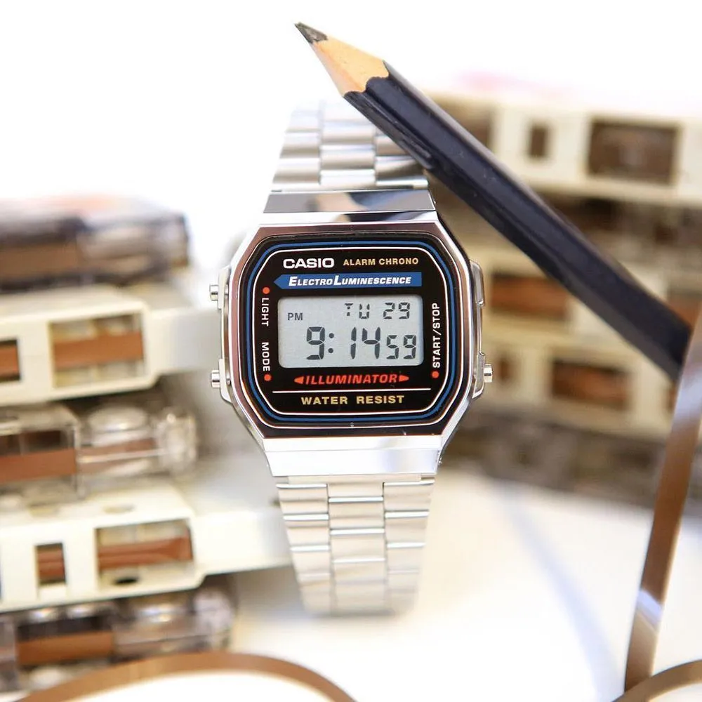 Silver New Mens Casual Sports Watch