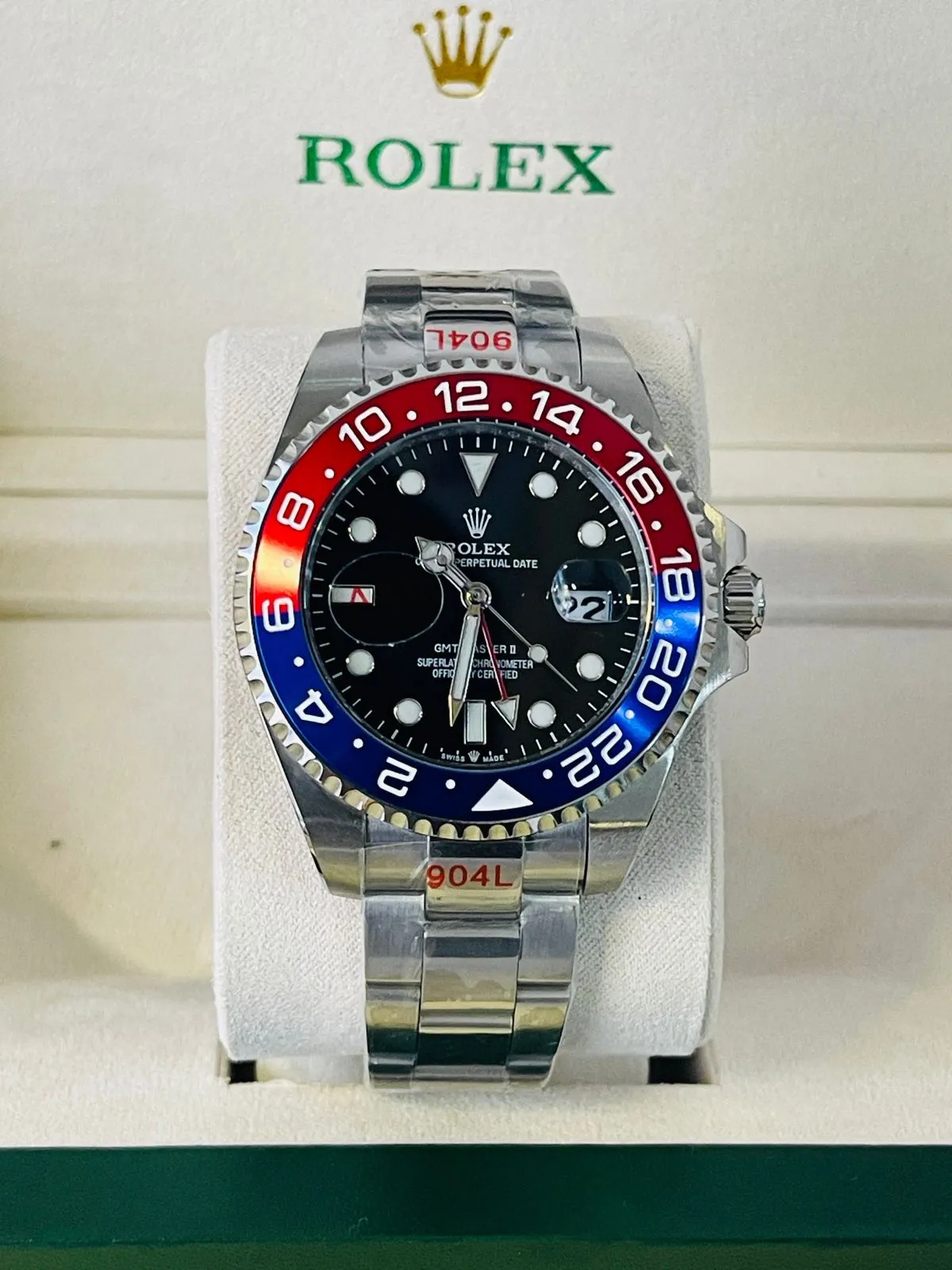 silver New Mens Casual Watch