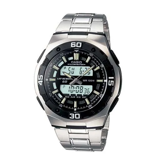 Silver New Mens Casual Wristwatch