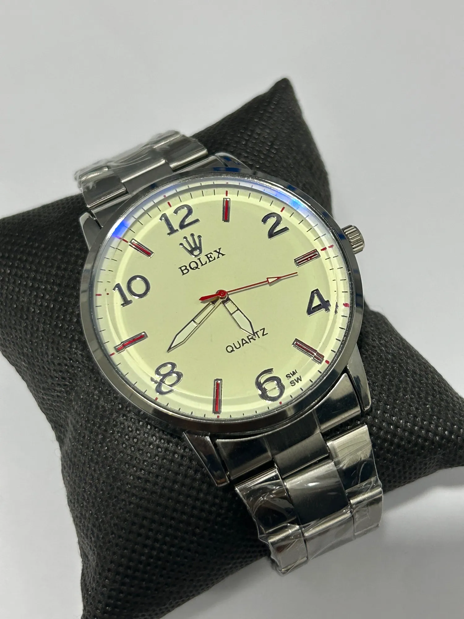 Silver New Mens Fashion Watch For Boys Casual Watch