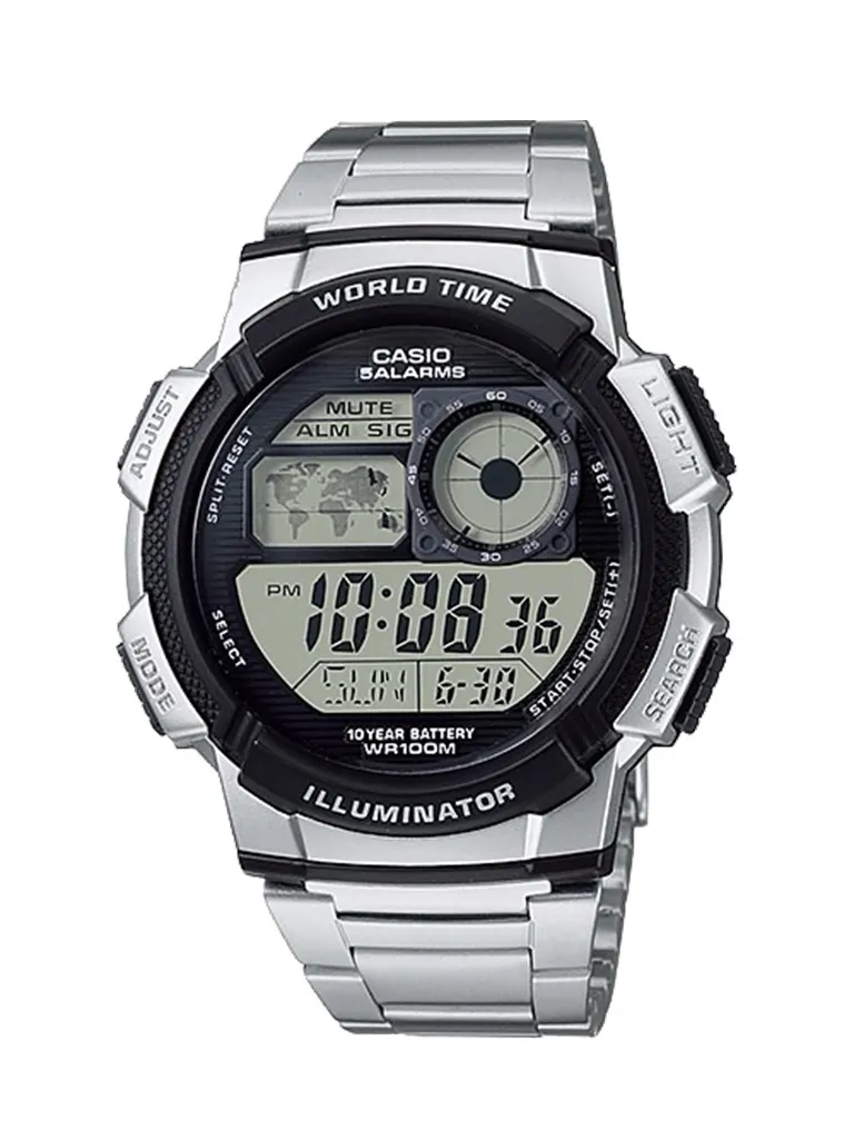 Silver New Mens Youth Casual Watch
