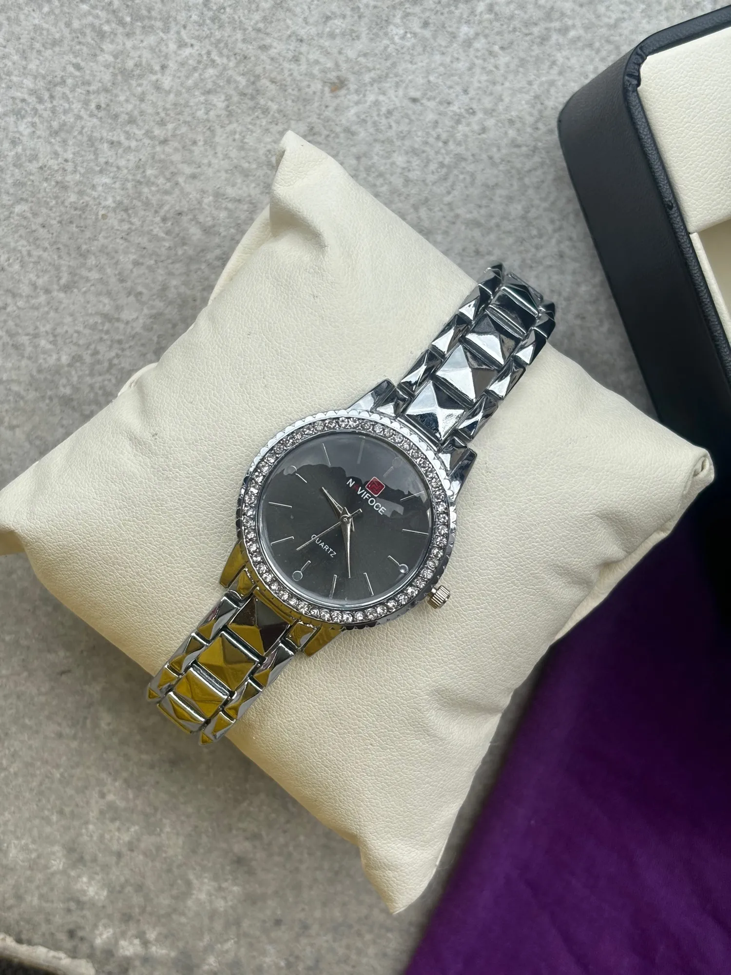 Silver New Womens Fashion Silver Wristwatch