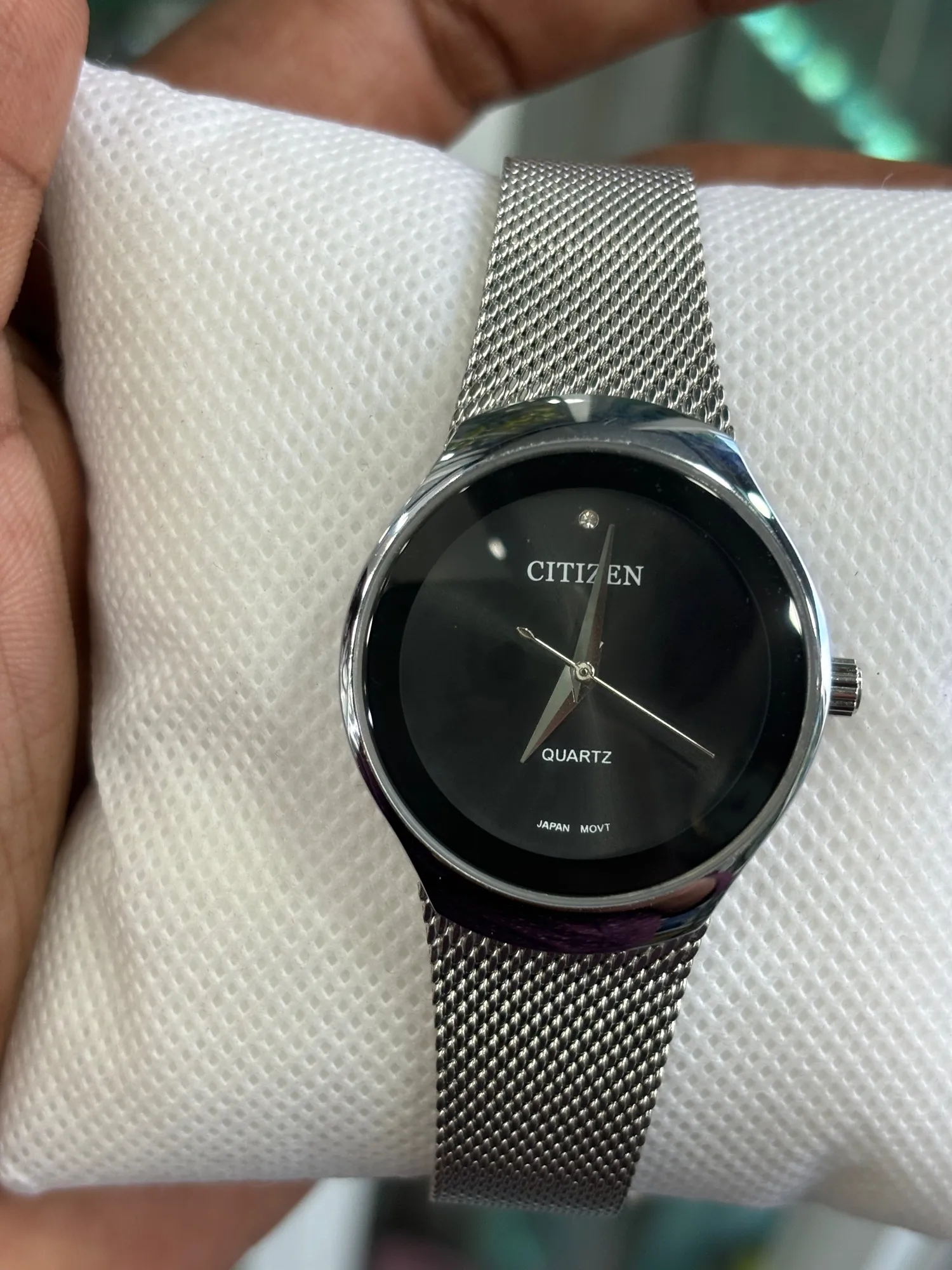 Silver Womens Casual Fashion Citizan Watch