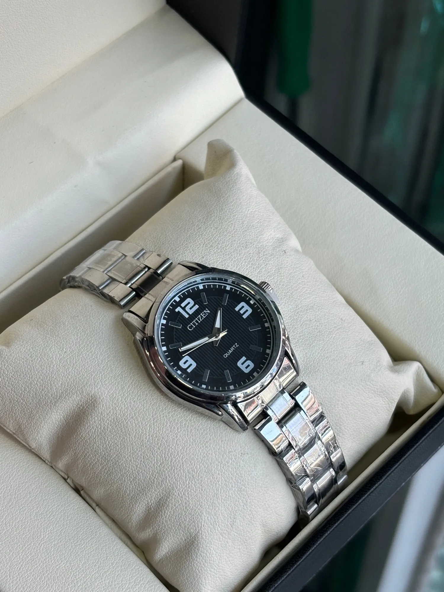Silver Womens Casual Silver Citizen Watch