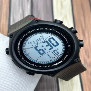 Black Mens Casual Piaoma Brand Watch
