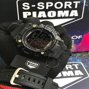 BLACK Mens Casual Piaoma Brand Watch
