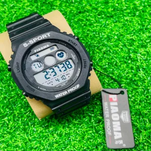 Black New Mens Boys Casual Fashion Sports Piaoma Watch