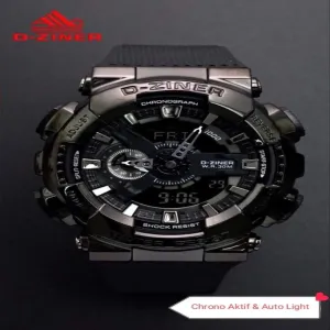 Black New Mens Boys Casual Wristwatch