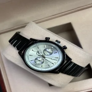 Black New Womens Casual Rose Gold/Black Watch