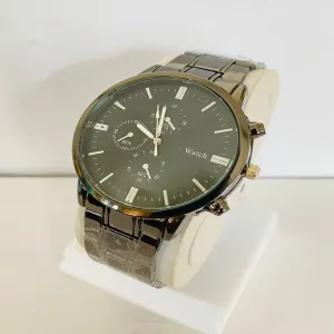 black New Wrist Watch Mens Fashion Watch