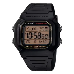 Black W-800HG- 9AVDF Mens And Boys Wrist Watch
