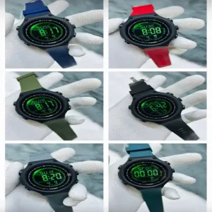Blue Men Boys Sports Casual Watch