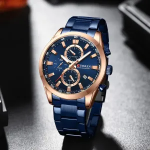 Blue Mens And Boys Casual Watch
