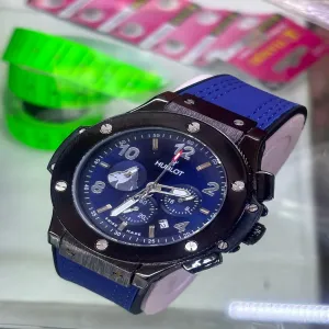 Blue New Mens Casual Chronograph Watch