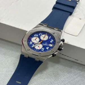 Blue New Mens Casual  Fashion Ap Wrist Watch