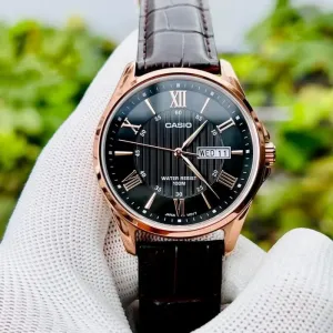 Brown Mens Casual Wrist Watch