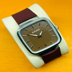Brown New Mens Boys Casual Fashion Watch