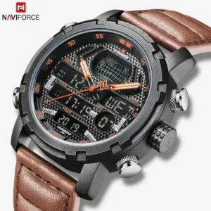 Brown New Mens Casual Wristwatch