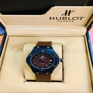 Brown Women girls Casual fashion Business Wristwatch