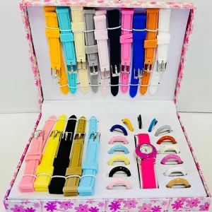 color 16 Straps Womens Casual Wrist Watch
