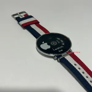 color fashion watch Mens Casual Nylon Starp Watch
