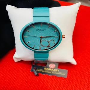 Cyan Womens Casual BARASTI MATT WATCH For Girls Gift