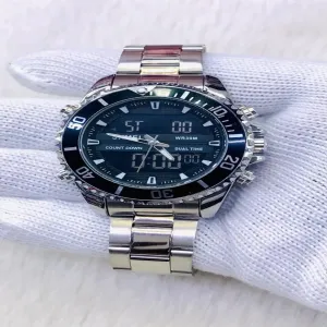 Fuchsia Mens Casual Fashion Wristwatch