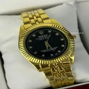 Gold Boy Casual Rolex Watch