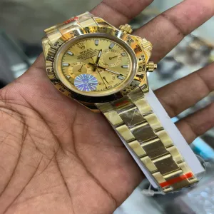 Gold Mens And Boys Casual Automatic Gold/Silver/Two Tone Wa
