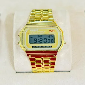 Gold Mens Boys Casual Fashion  Watch