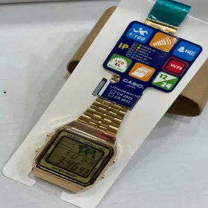 Gold Mens Casual Boys Watch