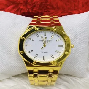 Gold Mens Fashion Ap Watch