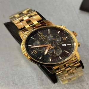 Gold Mens Fashion Casual Watch