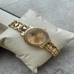 Gold New Gold Womens Casual Navifoce Watch