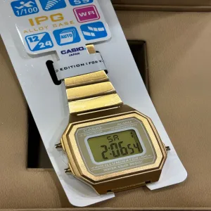 Gold New Mens Casual  Watch