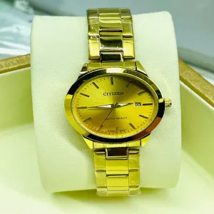 Gold New Women Casual  Watch