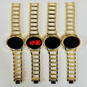 Gold New Womens Casual Gold/Rose Gold/Silver Touch Watch