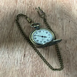 Green Mens Pocket Watch