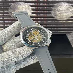 Grey New Automatic Mens boys casual fashion business Watch