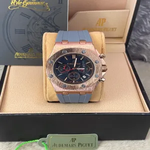 Grey New Luxury Ap Casual Watch For Mens & Boys