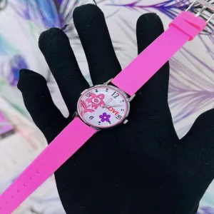 Pink Womens Casual Watch