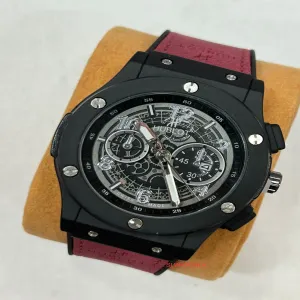 Red Men  Casual Fashion red  Watch