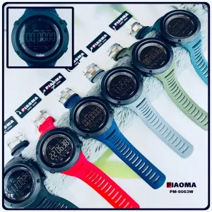 Red Mens Boys Casual Sports Piaoma  Watch