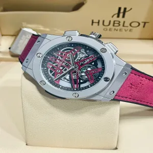 Red New Mens Boys Business Casual fashion  Watch