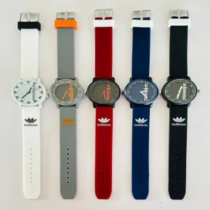 Red plum Mens Boys Fashion adibas Watch