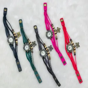 Red Womens Quartz Wrist Watch