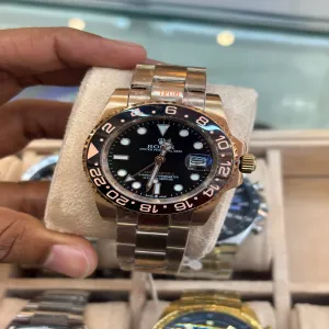 Rose Gold New Mens And Boys Casual Automatic Rose Gold Role