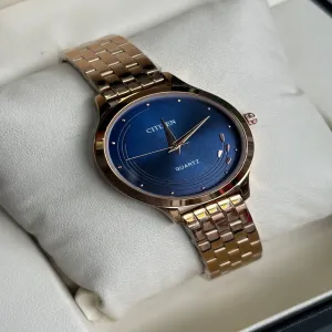 Rose Gold Womens Casual Rose Gold Citizen Watch